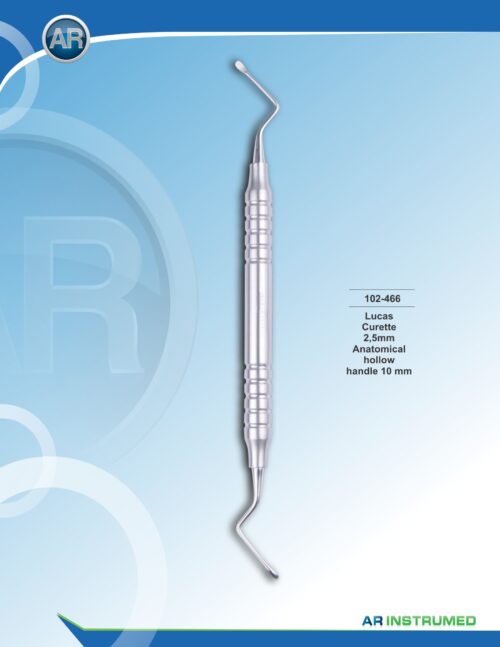 Burnisher Brünierinstrument / Chirurgisch Küretten 2.5 mm