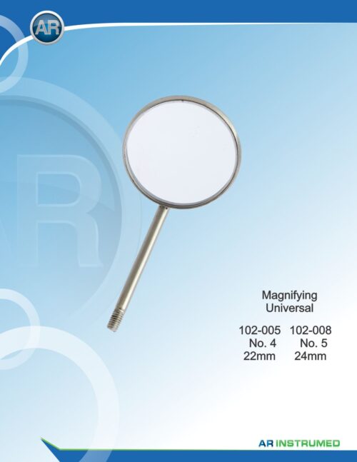 Mundspiegel (10 Stk ) Magnifying No.5/24 mm Universal