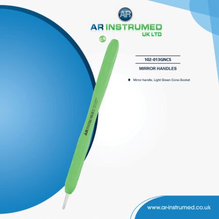 Mirror handle, Light Green Cone-Socket