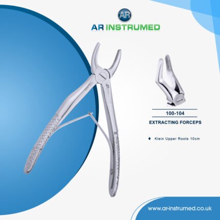 AR INSTRUMED pediatric upper root dental forceps stainless steel ergonomic handle UK dental instrument