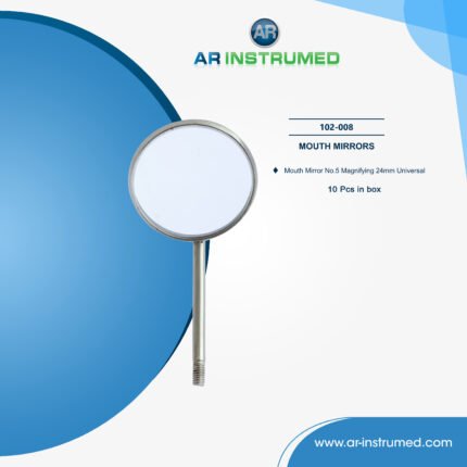 AR INSTRUMED dental mouth mirror 24mm plane cone socket stainless steel UK oral examination mirror fog free dental instrument tissue retraction tool