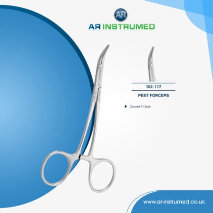 AR INSTRUMED mosquito locking hemostat forcep stainless steel UK dental instrument curved serrated jaws ring handle 3 locking positions clamping tool