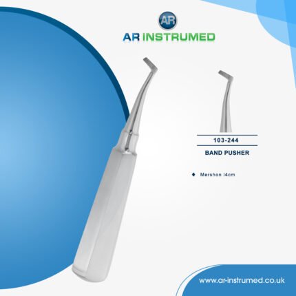AR INSTRUMED orthodontic mershon band pusher elevator stainless steel UK dental instrument thin tip band placement tool bracket adjustment instrument