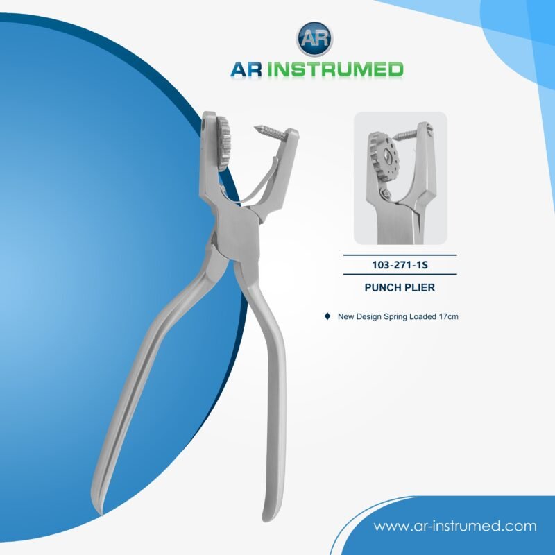 AR INSTRUMED Ainsworth rubber dam punch plier stainless steel UK dental instrument