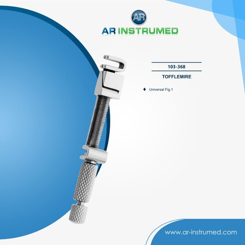 AR INSTRUMED universal tofflemire matrix band stainless steel adjustable UK dental matrix band instrument