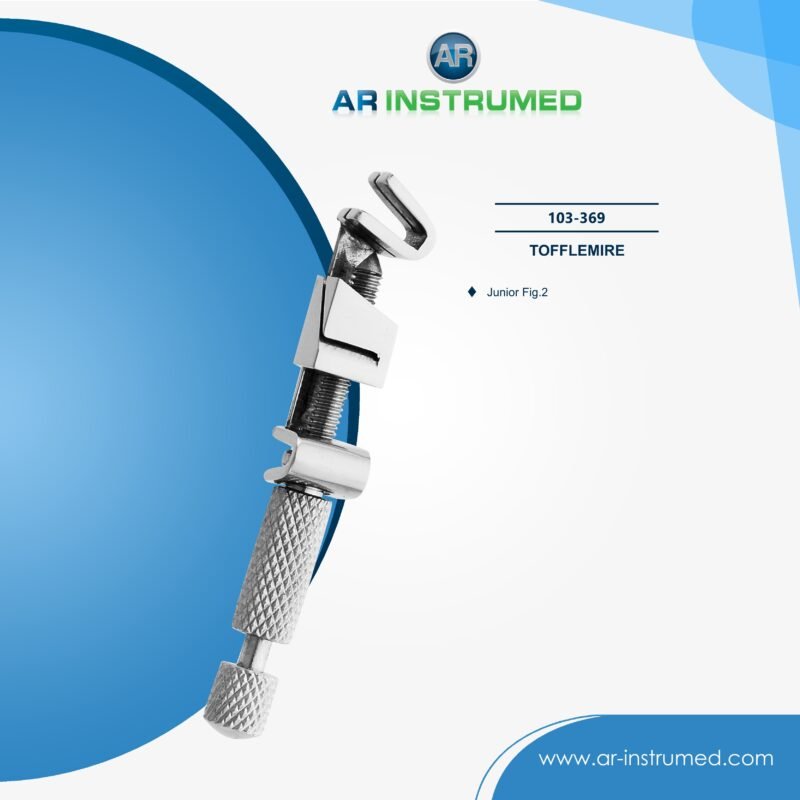 AR INSTRUMED junior tofflemire matrix band stainless steel adjustable UK dental matrix band instrument