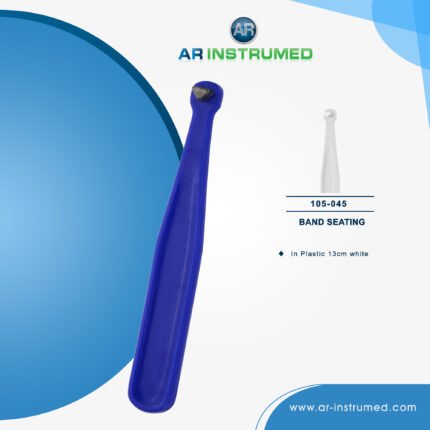 AR INSTRUMED dental molar band seater stainless steel UK orthodontic instrument serrated triangular tip band placement tool orthodontic plier