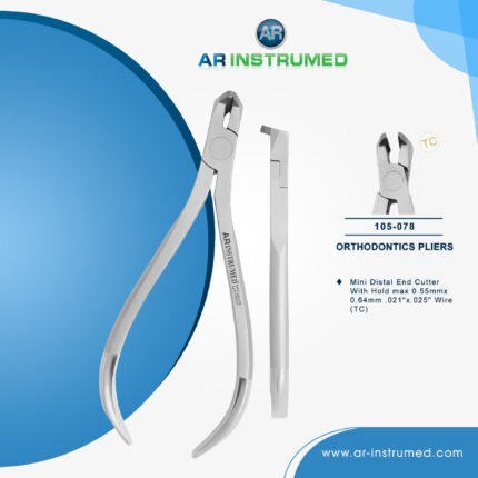 AR INSTRUMED orthodontic TC braces wire cutter stainless steel UK dental instrument tungsten carbide tip orthodontic cutting tool