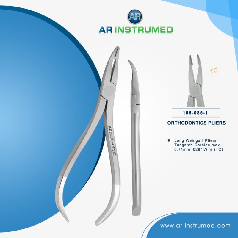 AR INSTRUMED dental ligature cutter plier stainless steel UK orthodontic instrument tungsten carbide bird beak tip wire shaping orthodontic tool