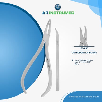 AR INSTRUMED dental vertical notch forming plier stainless steel UK orthodontic instrument concave convex tip arch wire bending orthodontic tool