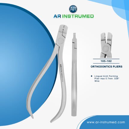 AR INSTRUMED dental vertical notch forming plier stainless steel UK orthodontic instrument hole punch tip arch expansion orthodontic tool