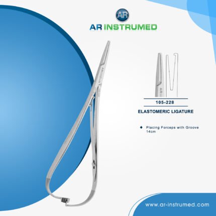 AR INSTRUMED groove mathieu ligature plier stainless steel UK orthodontic instrument grooved serrated tip ligature placement orthodontic tool