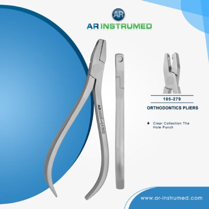 AR INSTRUMED dental ball hook crimping plier stainless steel UK orthodontic instrument loop tip crimping auxiliary wire tool