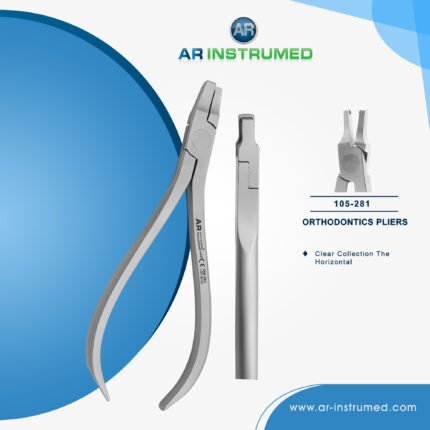 AR INSTRUMED dental horizontal plier stainless steel UK orthodontic instrument clear aligner notch cutting tool rotated teeth control orthodontic plier