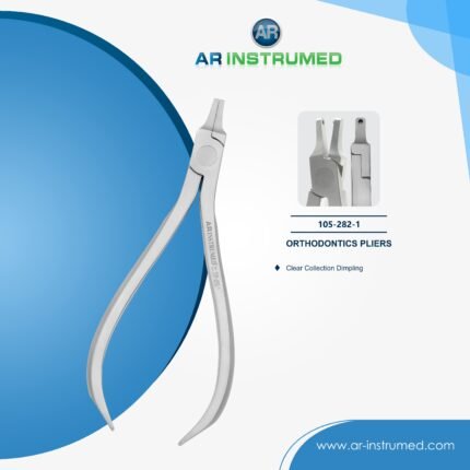 AR INSTRUMED dental mini dot dimple plier stainless steel UK orthodontic instrument clear aligner dimple tool tooth rotation control orthodontic tool